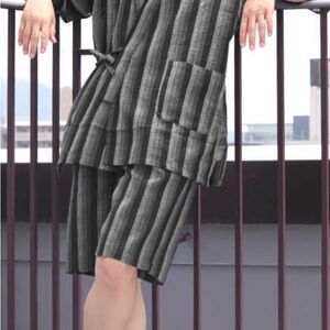 Striped Jinbei Pyjama Set